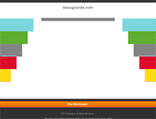 Tablet Screenshot of beaugrande.com